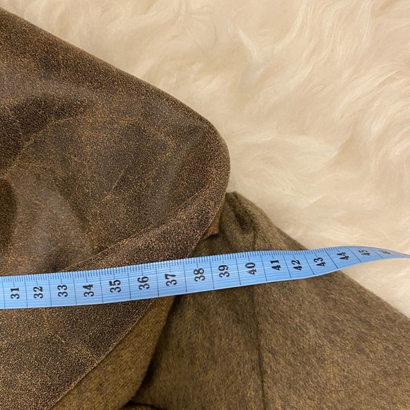 Jacket Leather, Cashmere, Silk, Size XS - Picture 12 of 16